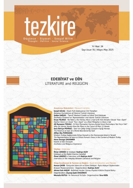 Tezkire 91. Sayı/ Mayıs 2025