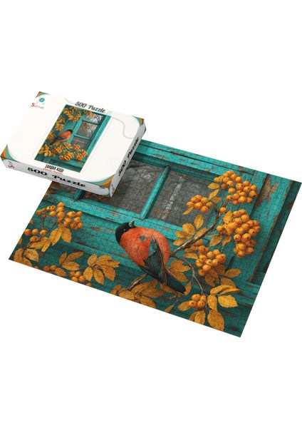 500 Parça Puzzle Sakrak Kuşu