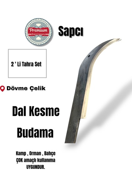 2 ' Li Çok Amaçlı Dal Budama Kesme Bıçak Tahra Set modelleri