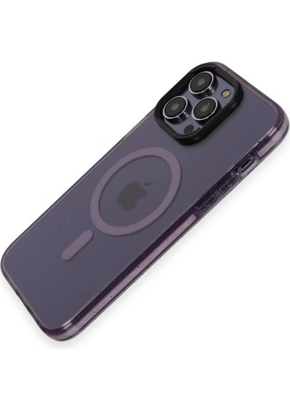 Iphone 14 Pro Max Kılıf Tigra Magsafe Kapak - Derin Mor Yktsn