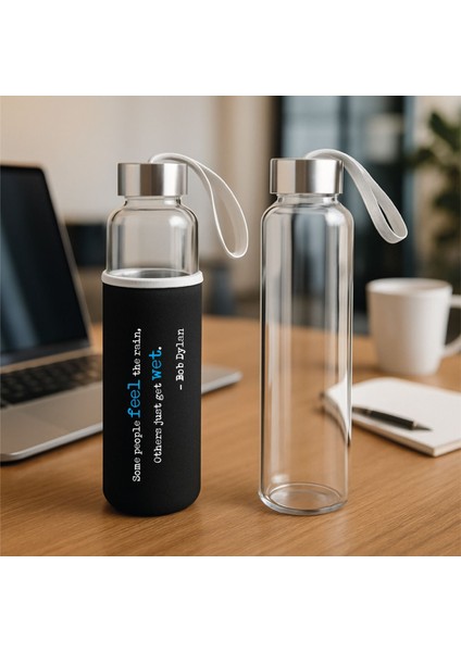 Whıte Quotes Detoks Cam Matara - 500 ml - Feel The Raın