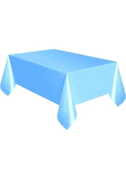 Mavi Plastik Kullan At Naylon Masa Örtüsü 120X180 cm