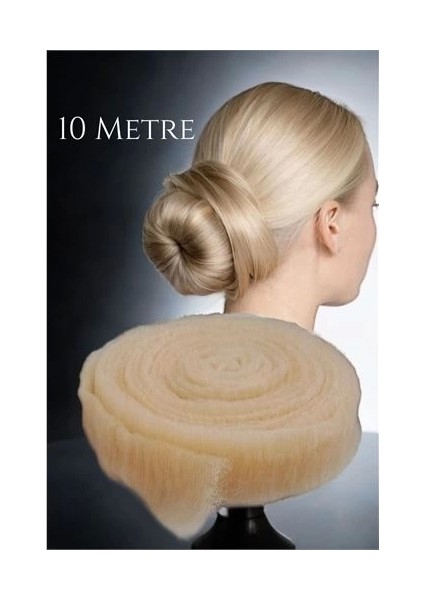 Saç Topuz Süngeri Sarı 10 Metre Forero Design
