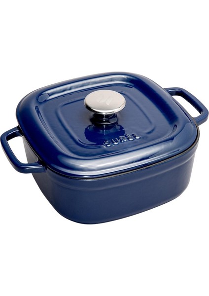 Derin Kare Tencere Degrade Mavi 24 cm modelleri
