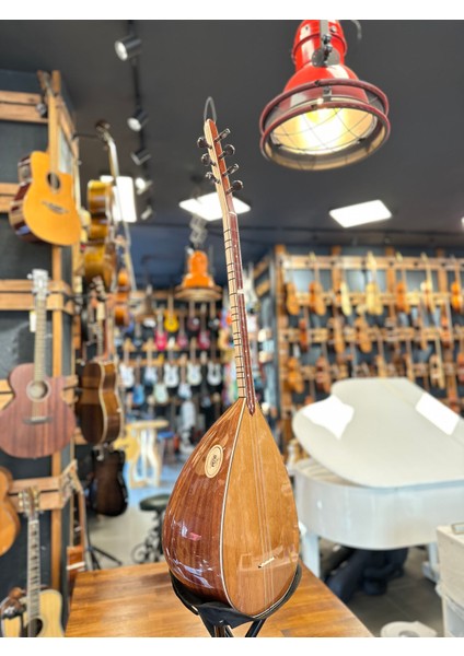 Kısa Sap Tam Profesyonel Maun Bağlama 40 Tekne Jak Girişli modelleri