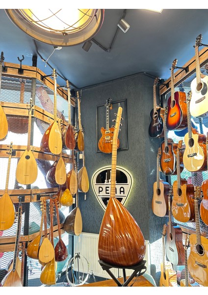 Kısa Sap Tam Profesyonel Maun Bağlama 40 Tekne Jak Girişli fırsatları