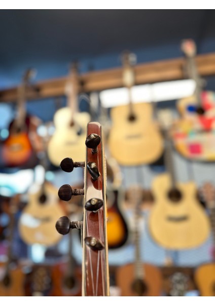 Kısa Sap Tam Profesyonel Maun Bağlama 40 Tekne Jak Girişli indirimleri
