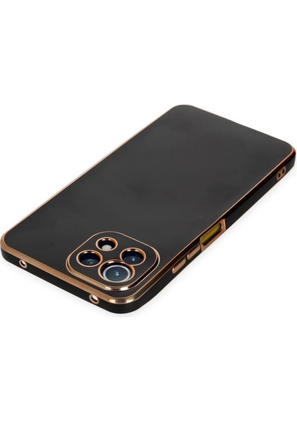 Xiaomi Mi 11 Lite Kılıf Volet Silikon - Siyah Yktsn