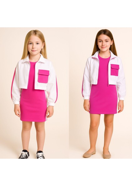 Kokoş Kısa Fermuarlı Ceket Dahil Elbise indirimleri