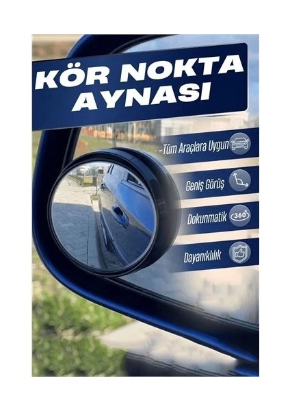 Araç Kör Nokta Aynası Dokunmatik