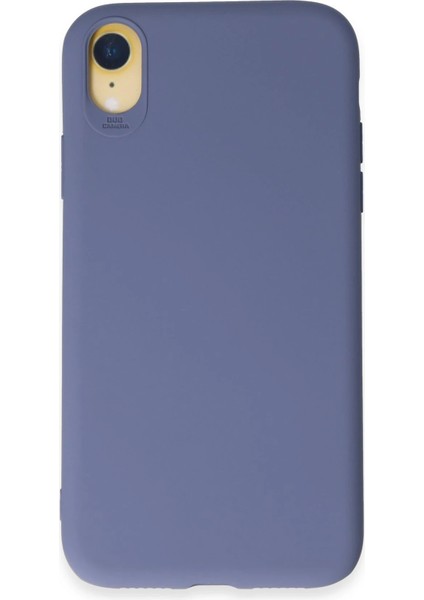Iphone Xr Kılıf First Silikon - Gri Yktsn