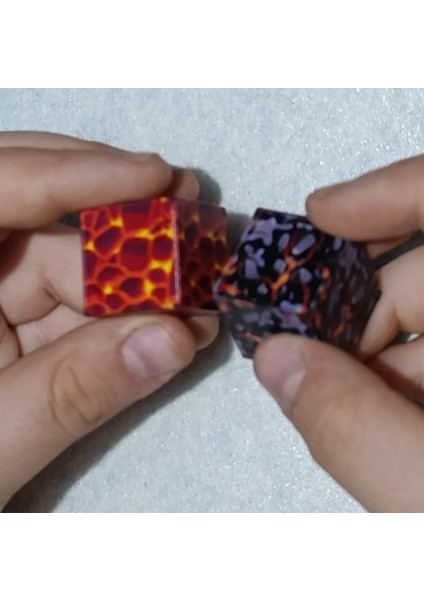 Fırsat Byr Megacraft 9 Parça Lav Magma Blok Yeni