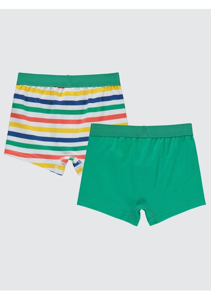 Erkek Çocuk 2'li Boxer Set 2-10 Yaş Standart