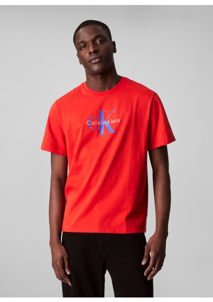 Kırmızı Erkek T-Shirt LV04RB862GTNC Ss Hero Monologo 20S