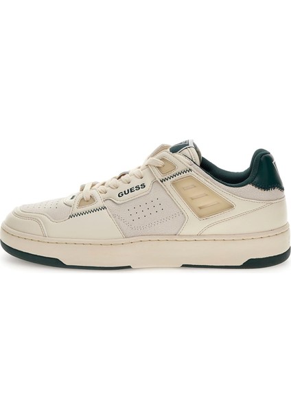 Beyaz - Yeşil Erkek Sneaker Vıncent