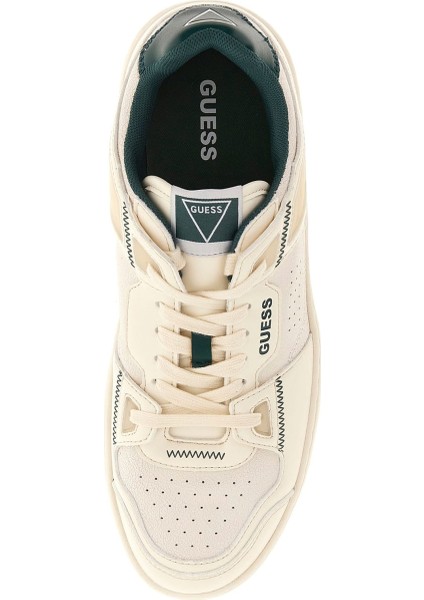 Beyaz - Yeşil Erkek Sneaker Vıncent