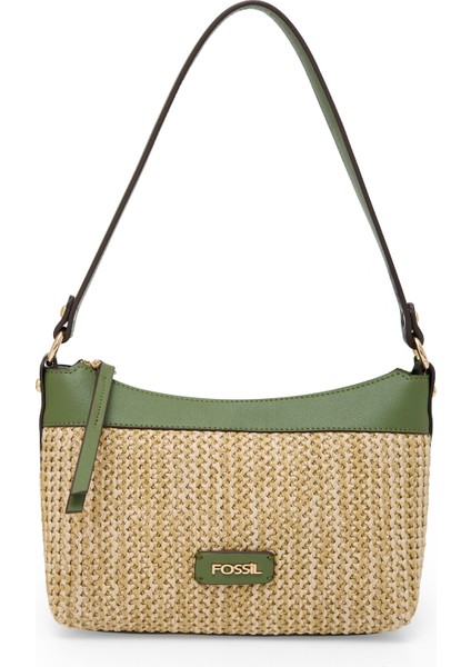 Koyu Yeşil Kadın Omuz Çantası 05FM25Y1218