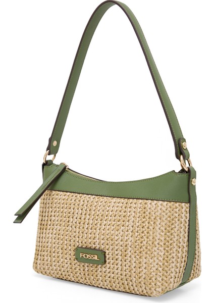 Koyu Yeşil Kadın Omuz Çantası 05FM25Y1218 fiyatları