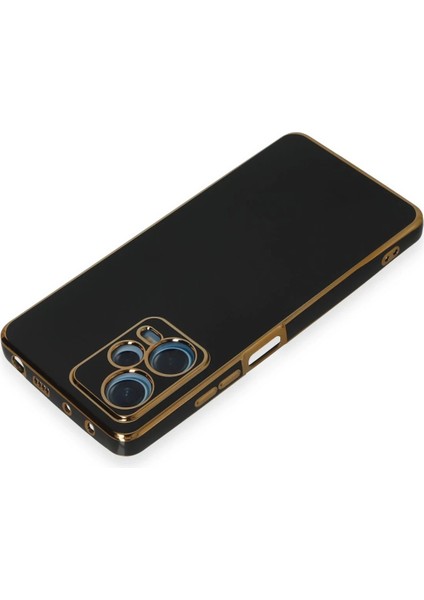 Xiaomi Redmi Note 12 Pro Plus Kılıf Volet Silikon - Siyah Yktsn