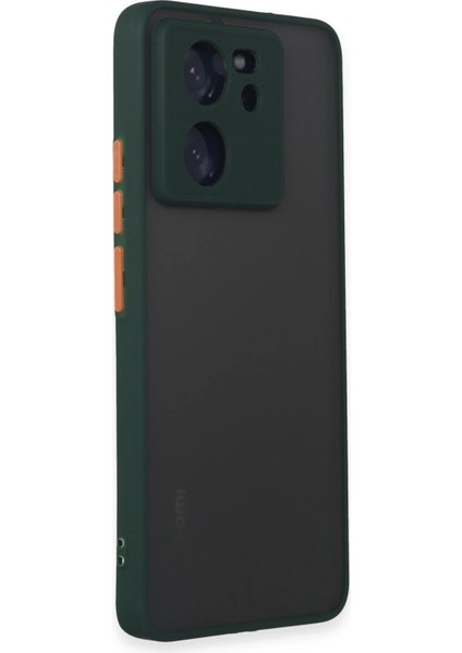 Xiaomi Mi 13T Pro Kılıf Montreal Silikon Kapak - Yeşil Yktsn