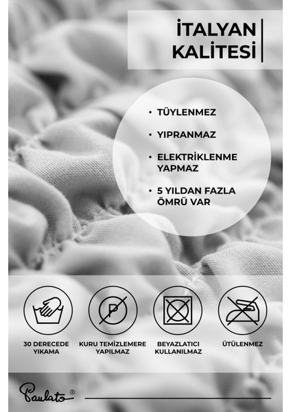 Lastikli Esnek ve Yıkanabilir 4 Kişilik Koltuk Örtüsü Çekyat Kanepe Kılıfı - Açık Gri