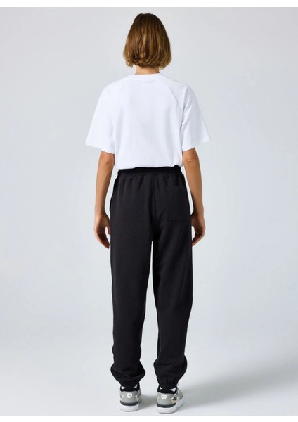 62678701DOWNTOWN Recollectıon Pants Siyah Lastikli Bel Regular Fit Düz Eşofman Altı