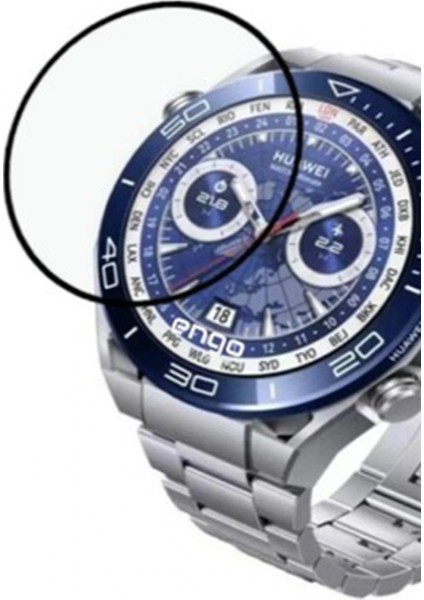 Huawei Watch Ultimate Polymer Nano Ekran Koruyucu - Şeffaf Yktsn