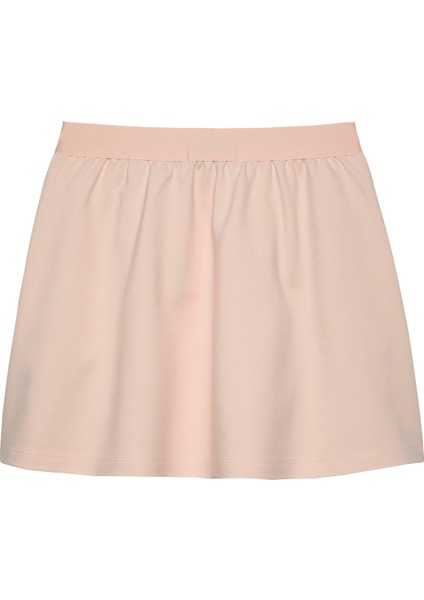 Lastikli Bel Regular Fit Pembe Düz Mini Kız Çocuk Etek IG0IG02895TGE