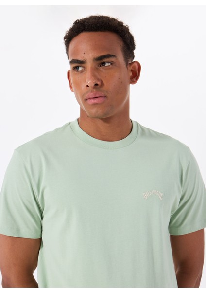 Arch Crew Ss EBYKT00100 Yeşil Bisiklet Yaka Regular Fit Düz Erkek T-Shirt