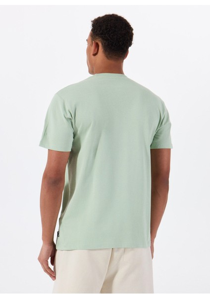 Arch Crew Ss EBYKT00100 Yeşil Bisiklet Yaka Regular Fit Düz Erkek T-Shirt indirimleri