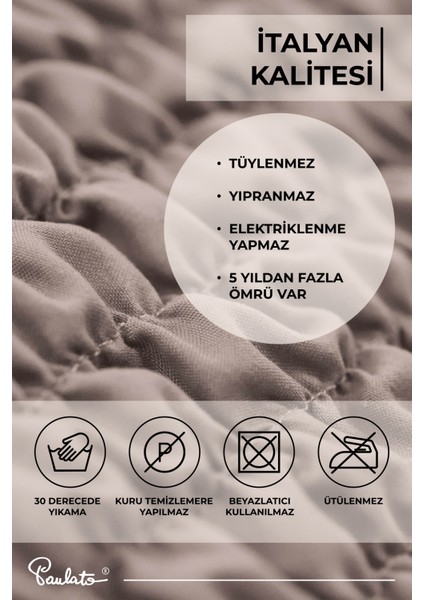 Lastikli Esnek ve Yıkanabilir Sağ Çıkıntılı Koltuk Örtüsü Çekyat Kanepe Kılıfı - Kakao