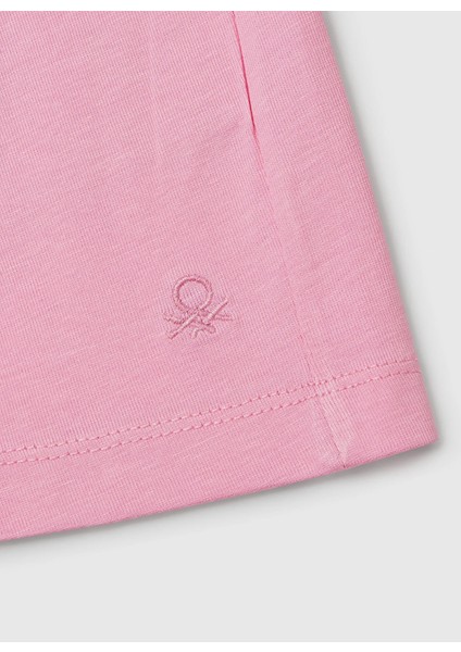 Pembe Kız Çocuk Şort