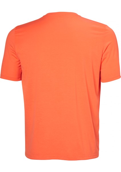 HHA.34419_HELLY Hansen Hp Race Grap Turuncu Bisiklet Yaka Normal Düz Erkek T-Shirt indirimleri