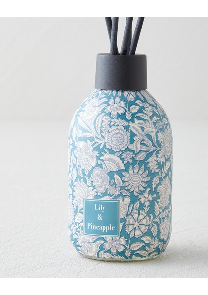 Lily & Pineapple Çubuklu Oda Kokusu 100 ml Mavi