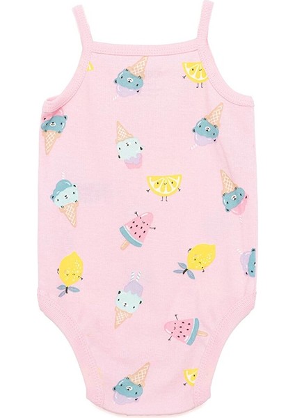 Kız Ip Askılı Body Kız Bebek