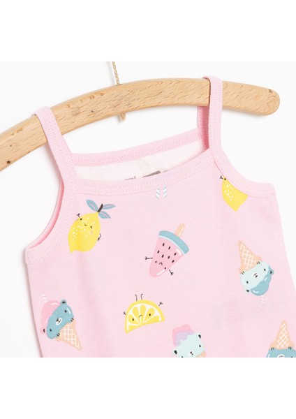Kız Ip Askılı Body Kız Bebek