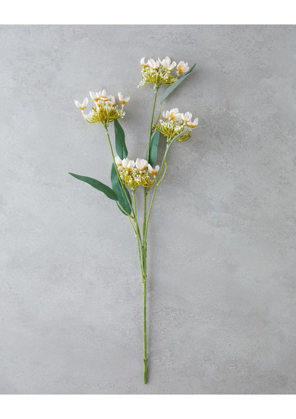 Berilda Tek Dal Yapay Çiçek 78 cm Sarı