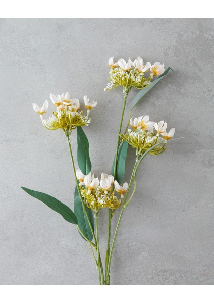 Berilda Tek Dal Yapay Çiçek 78 cm Sarı