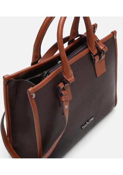 03CAH309460A370 KADIN Deri Taba Omuz Çantası fırsatları