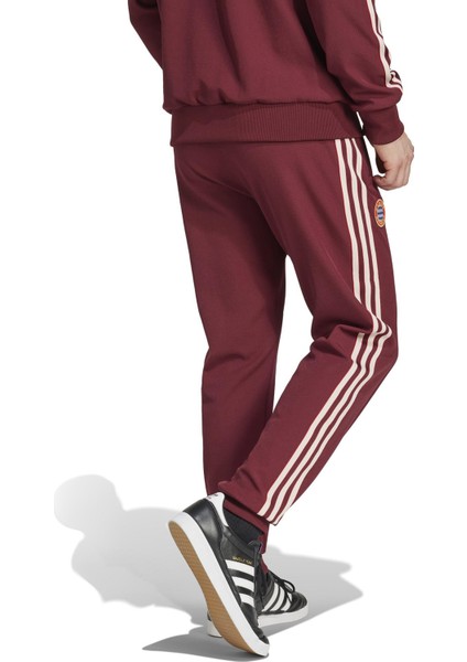AJF0588 Adidas Fc Bayern Icon Tp Erkek Eşofman Altı Bordo