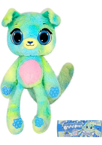 Yaban Mersini Zıplayan Yavru Köpek Peluş Oyuncak 34 cm