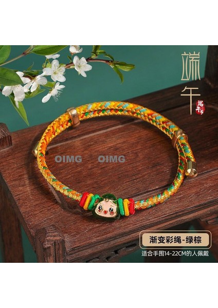 Yeni Iyi Şans Bileziği Erkek ve Kadın Ilham Verici Nimet Hediye El Dokuması Kırmızı Ip (Yurt Dışından)