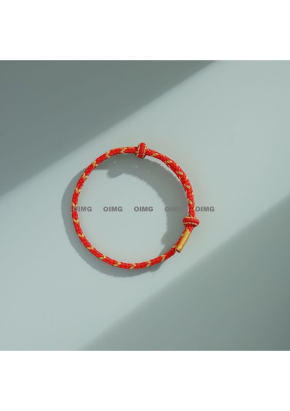 Yeni Iyi Şans Bileziği Dokuma Çocuk Modelleri Bebek Bebek Erkek ve Kadın Yetişkin Nimet Renkli Ip U Aslan Beş Renkli Çizgi El Ipi Bitmiş Ürünler (Yurt Dışından)