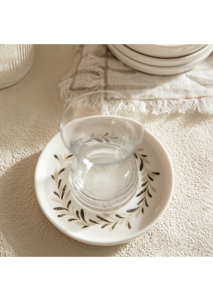 Oliva Çelenk Çay Tabağı