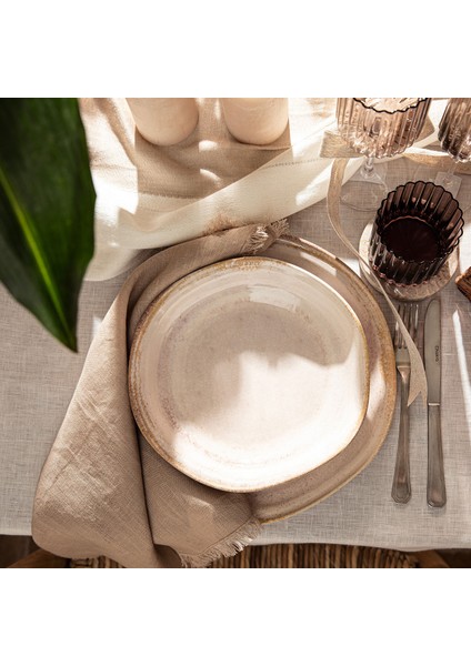 Mione Pasta Tabağı 23 cm Bej fiyatları