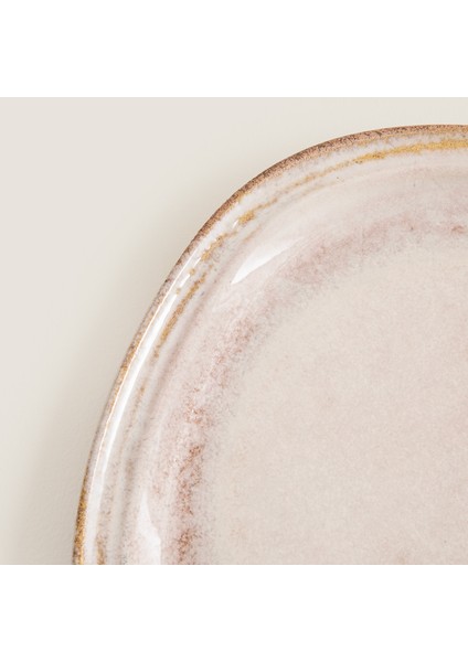 Mione Servis Tabağı 29 cm Bej