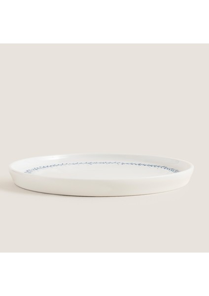 Pelion Pasta Tabağı 20 cm Mavi/beyaz modelleri