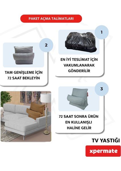 Tv Yastığı Boyun Bel ve Sırt Destekli Yastık Ameliyat Sonrası Yastık Hasta Yastığı Kahverengi indirimleri