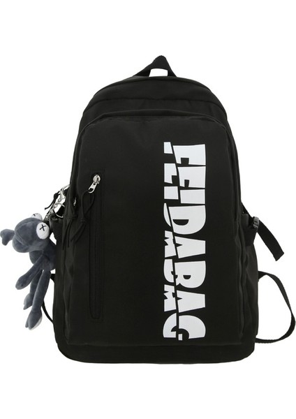 2023 Yeni Retro Japon Takım Sırt Çantası Kadın Niş Tasarım Anlayışı Amerikan Kampüs Okul Çantası Erkek Büyük Kapasiteli Sırt Çantası (Yurt Dışından)