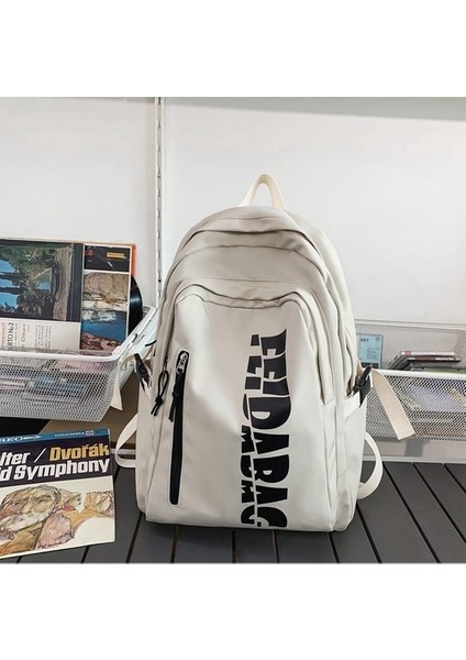 2023 Yeni Retro Japon Takım Sırt Çantası Kadın Niş Tasarım Anlayışı Amerikan Kampüs Okul Çantası Erkek Büyük Kapasiteli Sırt Çantası (Yurt Dışından) fiyatları